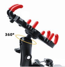 Load image into Gallery viewer, 360° Aluminium Motorcycle Bicycle Handle Bar Navigation Mobile Phone Mount
