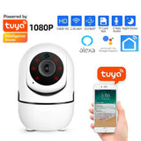 TUYA Smart Home WIFI 1080P IP Camera Auto Tracking CCTV Surveillance Support Google Assistant Alexa