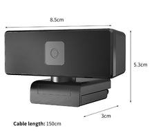 Load image into Gallery viewer, Computer Webcam High-Resolution Plug Play Wide Angle 2K(2048P x 1536P) With Microphone &amp; Auto Focus
