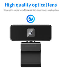 Load image into Gallery viewer, Computer Webcam High-Resolution Plug Play Wide Angle 2K(2048P x 1536P) With Microphone &amp; Auto Focus
