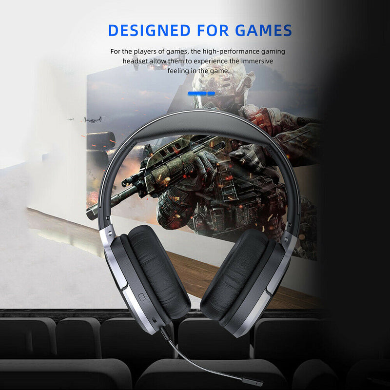 AWEI A799BL Gaming Headset Bluetooth Headphones Stereo Foldable Noise Reduction Light Weight & Microphone