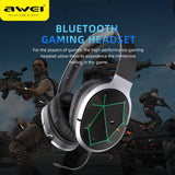 AWEI A799BL Gaming Headset Bluetooth Headphones Stereo Foldable Noise Reduction Light Weight & Microphone