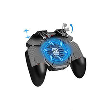 Load image into Gallery viewer, MEMO AK77 6 fingers 4000mAh Battery Power Bank Gamepad L2 R2 Fire Trigger Cooling Fan For PUBG
