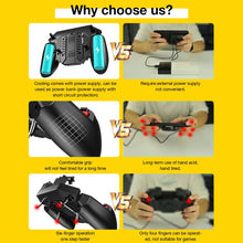 Load image into Gallery viewer, MEMO AK77 6 fingers 4000mAh Battery Power Bank Gamepad L2 R2 Fire Trigger Cooling Fan For PUBG

