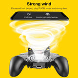 MEMO AK77 6 fingers 4000mAh Battery Power Bank Gamepad L2 R2 Fire Trigger Cooling Fan For PUBG