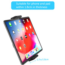 Load image into Gallery viewer, Bikes, Bicycles &amp; Excercise Treademills Phone &amp; Tablet Holder 360° Rotatable Strap Cradle Spin
