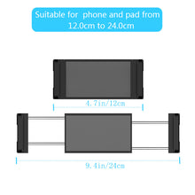 Load image into Gallery viewer, Bikes, Bicycles &amp; Excercise Treademills Phone &amp; Tablet Holder 360° Rotatable Strap Cradle Spin
