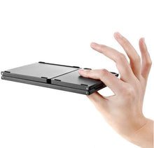 Load image into Gallery viewer, Bluetooth Wireless Foldable Keyboard with Touch Pad for Phone/Tablet/PC Multiple System Support
