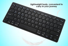 Load image into Gallery viewer, Wireless Bluetooth Keyboard for Phone, Tablet, Laptop for IOS, Anroid, Windows and MAC
