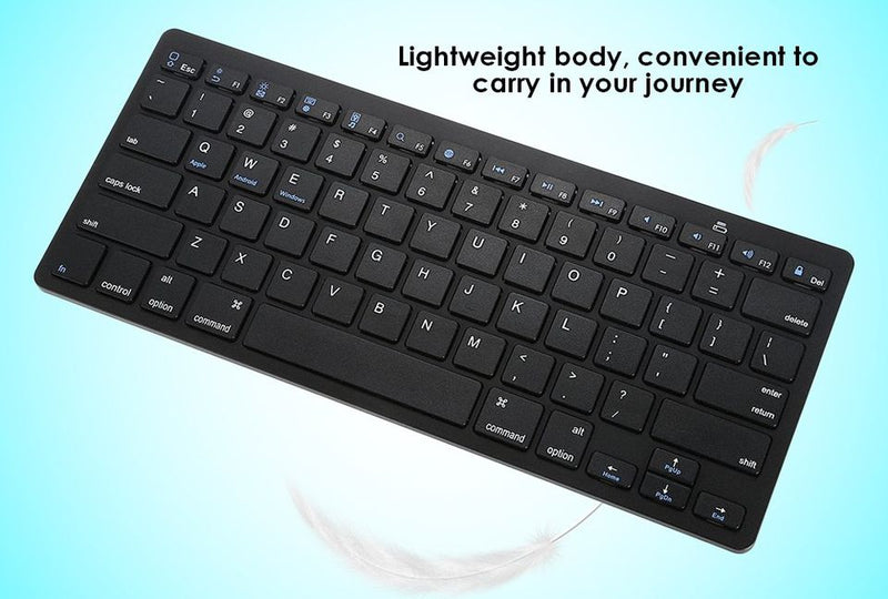 Wireless Bluetooth Keyboard for Phone, Tablet, Laptop for IOS, Anroid, Windows and MAC