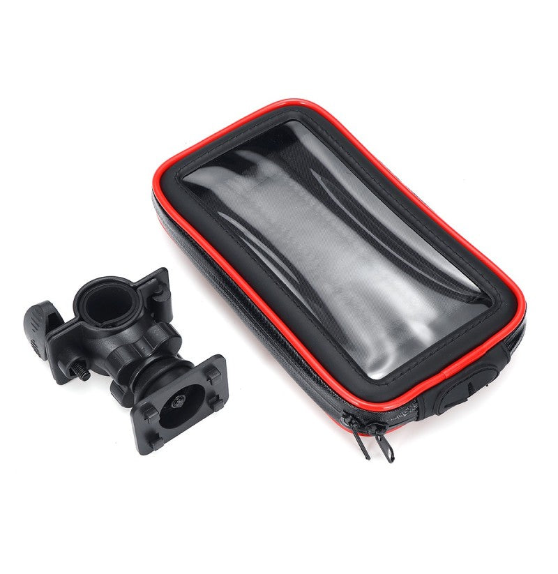 Bikes & Bicycles Phone Holder 360° Rotatable with Water Proof Case Support upto Size 7 Inch