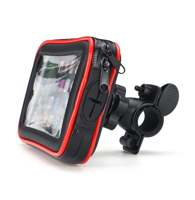 Bikes & Bicycles Phone Holder 360° Rotatable with Water Proof Case Support upto Size 7 Inch