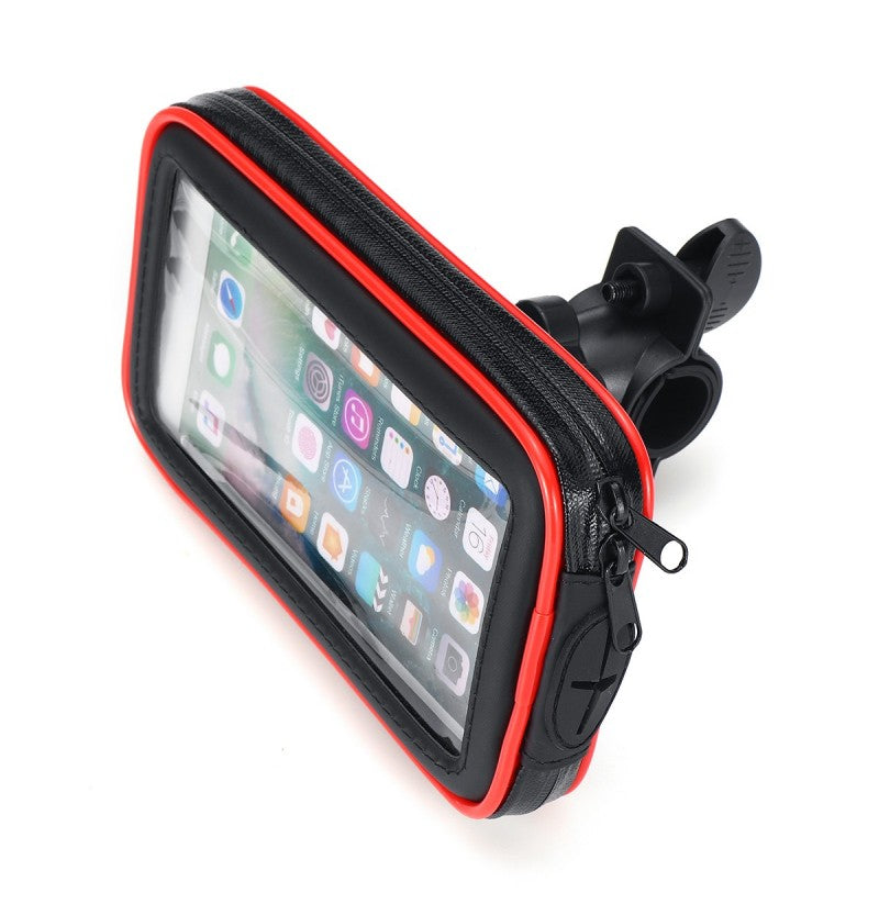 Bikes & Bicycles Phone Holder 360° Rotatable with Water Proof Case Support upto Size 7 Inch