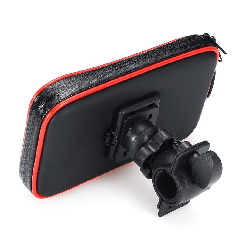 Bikes & Bicycles Phone Holder 360° Rotatable with Water Proof Case Support upto Size 7 Inch