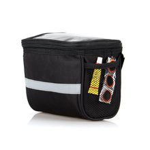 Load image into Gallery viewer, Bicycle Handlebar Basket Bag Bike Reflective Front Pannier Tube Waterproof
