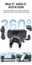 Load image into Gallery viewer, Bicycle Bike Phone Holder 360° Rotation Adjustable Shockproof Full Protection Super Stable
