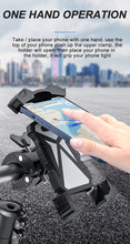 Load image into Gallery viewer, Bicycle Bike Phone Holder 360° Rotation Adjustable Shockproof Full Protection Super Stable

