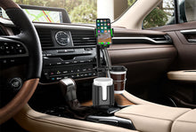 Load image into Gallery viewer, MAILUZHE Cup Holder Phone Mount 2 In 1 Multifunctional Holder 360° Rotation Car Organization Amazing
