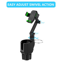 Load image into Gallery viewer, MAILUZHE Cup Holder Phone Mount 2 In 1 Multifunctional Holder 360° Rotation Car Organization Amazing
