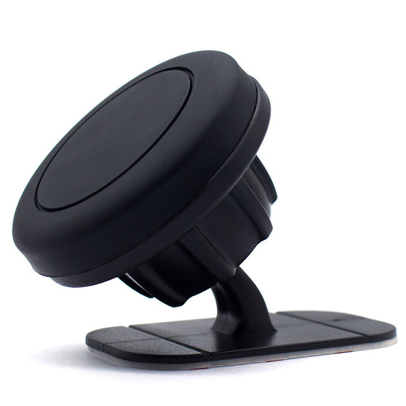 Magnetic 360° Gear Car Phone Holder Dashboard Rotation With Mounting Plate Mount