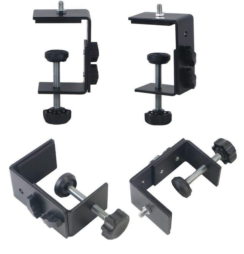 Table top Light Stand Clip Stand with 1/4inch Screw Adjustable Height 50-72cm, Aluminium Alloy