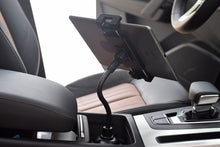 Load image into Gallery viewer, Car Cup Holder Mount for Phone &amp; Tablet Support to Size up to 13 Inch Flexi Gooseneck Design
