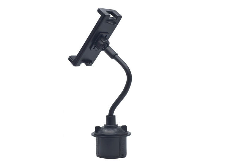 Car Cup Holder Mount for Phone & Tablet Support to Size up to 13 Inch Flexi Gooseneck Design