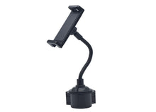 Load image into Gallery viewer, Car Cup Holder Mount for Phone &amp; Tablet Support to Size up to 13 Inch Flexi Gooseneck Design

