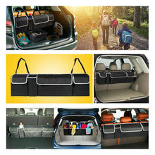 Load image into Gallery viewer, New Car Boot Organizer Large Storage Bag Pocket Back Seat Hanger Travel Hanging
