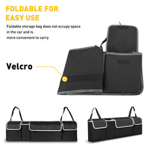 Load image into Gallery viewer, New Car Boot Organizer Large Storage Bag Pocket Back Seat Hanger Travel Hanging
