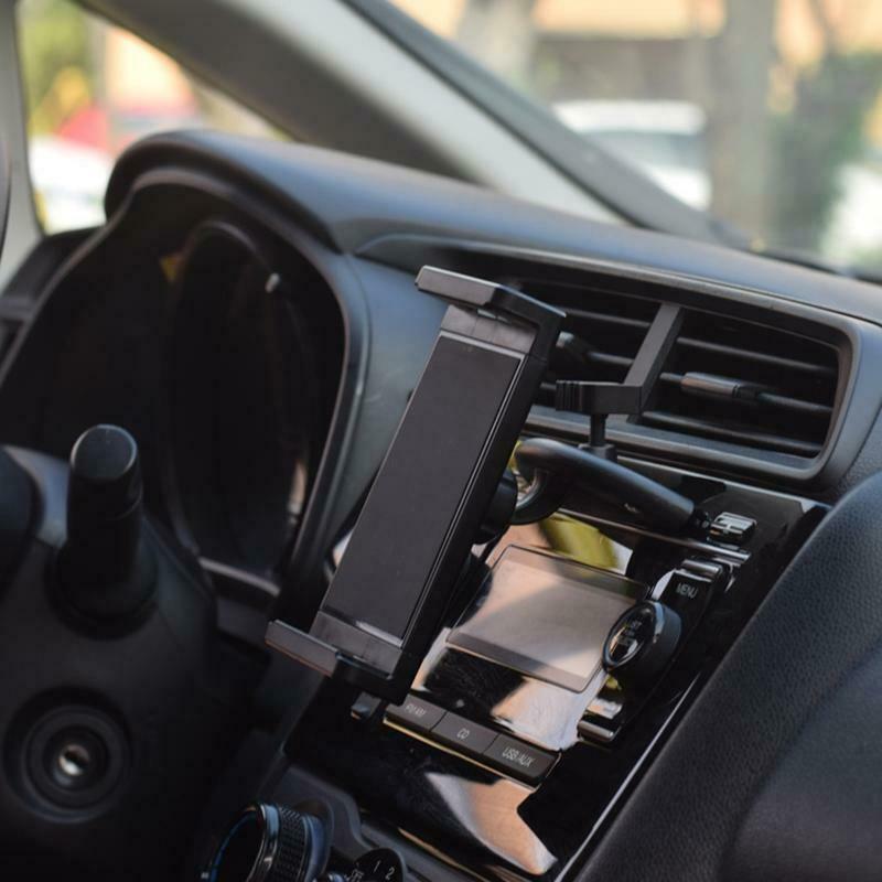 Car CD Slot Mount Holder for Phone & Tablet up to Size 10 Inch with 360° Rotatable