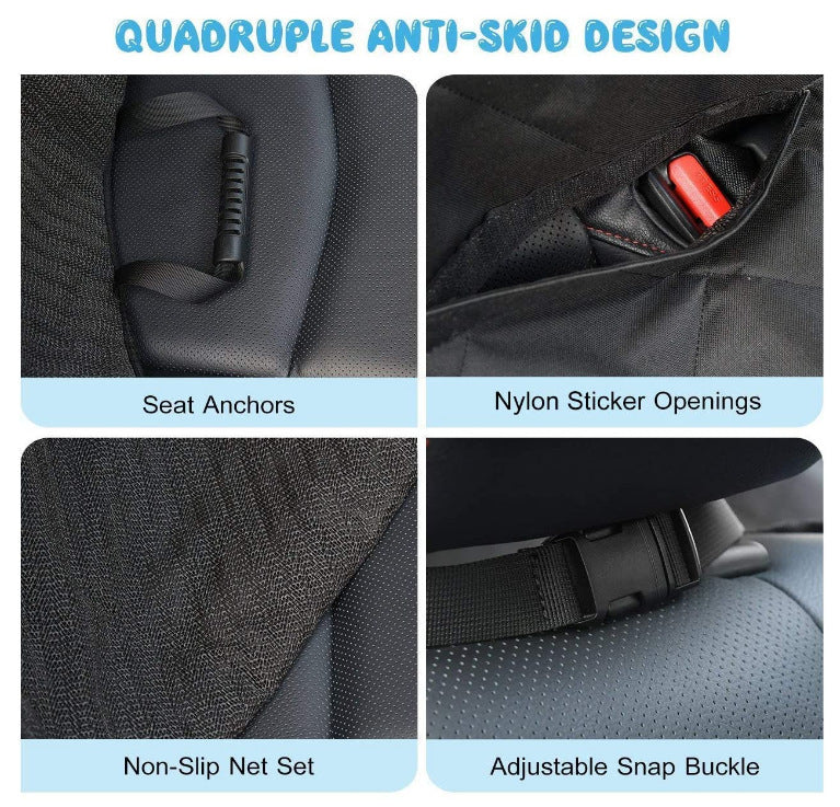 Premium Pet Car Seat Cover Hammock Non Slip Protector Mat Waterproof Cat Dog Back