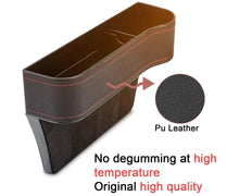 Load image into Gallery viewer, Car Seat Storage Box &amp; Console Side Pocket Coin Phone Organizer Cup Holder (2 Pcs)

