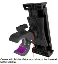 Load image into Gallery viewer, Mount Bracket Gym Treadmill Bike Handlebar Clip Stand Sports Adjustable Phone &amp; Tablet Holder Universal 4-13 inch for iPad/Galaxy Tab etc
