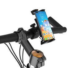 Load image into Gallery viewer, Mount Bracket Gym Treadmill Bike Handlebar Clip Stand Sports Adjustable Phone &amp; Tablet Holder Universal 4-13 inch for iPad/Galaxy Tab etc

