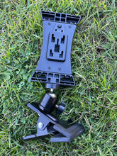 Load image into Gallery viewer, Phone &amp; Tablet Holder Ball Head Clamp Mount for Tablet &amp; Phone. Compatible up to the size of 4.7&quot;-10.0&quot;
