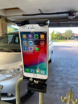 Phone & Tablet Holder Ball Head Clamp Mount for Tablet & Phone. Compatible up to the size of 4.7"-10.0"