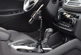 Car Cup Holder Mount for Phone Support to Size up to 7 Inch Mechanical Design Extendable Arm