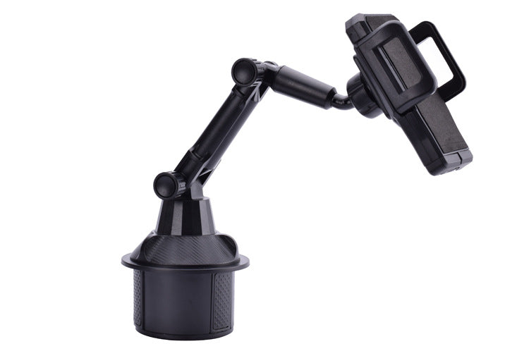 Car Cup Holder Mount for Phone Support to Size up to 7 Inch Mechanical Design Extendable Arm