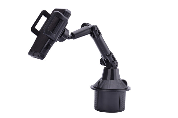 Car Cup Holder Mount for Phone Support to Size up to 7 Inch Mechanical Design Extendable Arm