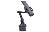 Car Cup Holder Mount for Phone Support to Size up to 7 Inch Mechanical Design Extendable Arm