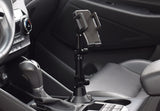 Car Cup Holder Mount for Phone Support to Size up to 7 Inch Mechanical Design Extendable Arm