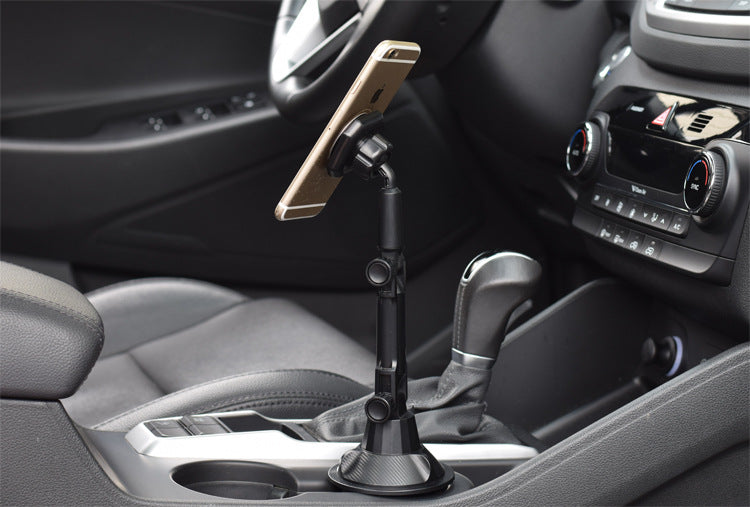 Car Cup Holder Mount Magnetic for Phone Support to Size up to 7 Inch Mechanical Design Extendable Arm