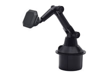 Load image into Gallery viewer, Car Cup Holder Mount Magnetic for Phone Support to Size up to 7 Inch Mechanical Design Extendable Arm
