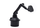 Car Cup Holder Mount Magnetic for Phone Support to Size up to 7 Inch Mechanical Design Extendable Arm