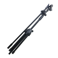 Load image into Gallery viewer, Tripod Floor Stand Professional Swing Boom Extendable Dual Microphone Holder Height Adjustable
