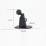 Universal 360° Magnetic Magnet Dashboard Mobile Phone Holder Dash Car Mount Stand Free Metal Plate