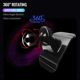 Universal 360° Magnetic Magnet Dashboard Mobile Phone Holder Dash Car Mount Stand Free Metal Plate