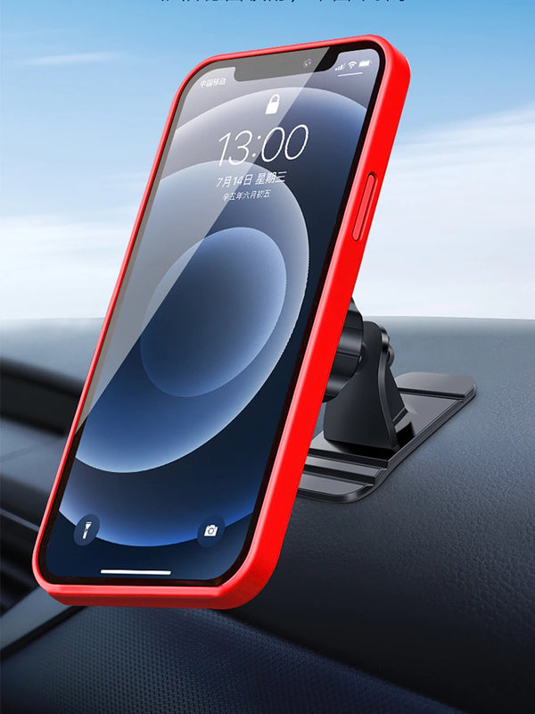 Universal 360° Magnetic Magnet Dashboard Mobile Phone Holder Dash Car Mount Stand Free Metal Plate