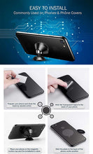 Load image into Gallery viewer, LEEIOO Swivel Grip 360° Rotation Mini Magnetic Dashboard Mobile Phone Holder with 3M Tape for Phone and Mini Tablet
